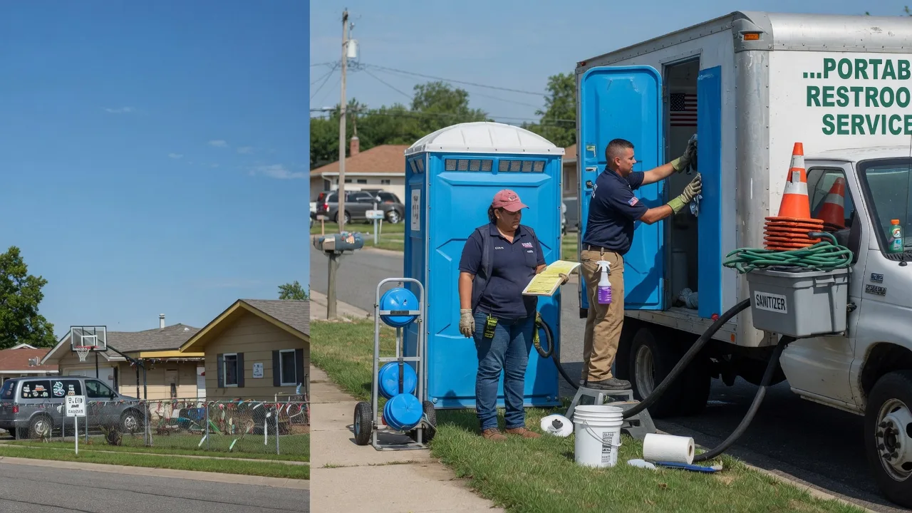 Portable Toilet Rental in Manderson, SD near me